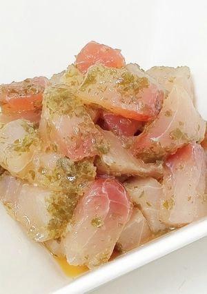 鬢長鮪の昆布和え-レシピのメイン写真