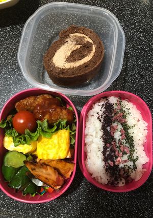 2021.02.15◯高校1年生お弁当-レシピのメイン写真