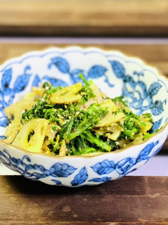 春菊と蓮根の柚子胡椒和え-レシピのメイン写真