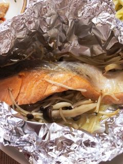 簡単◎鮭のホイル焼き-レシピのメイン写真