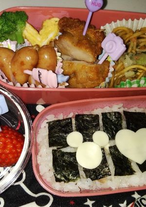バレンタインのお弁当-レシピのメイン写真