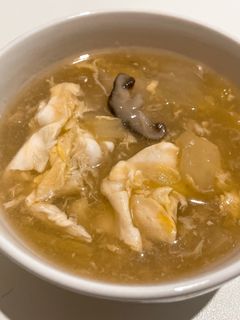 とろとろ白菜の卵スープ-レシピのメイン写真