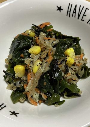 【保育所給食】海藻のごまみそサラダ-レシピのメイン写真