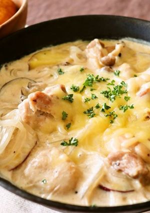 マロニーのシュクメルリ鍋-レシピのメイン写真