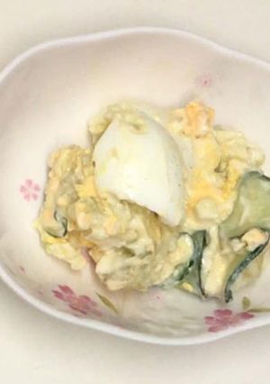 ホットクックでポテトサラダ作りました。-レシピのメイン写真