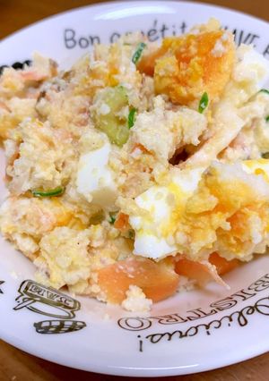 糖質オフ！おからパウダーのポテト風サラダ-レシピのメイン写真