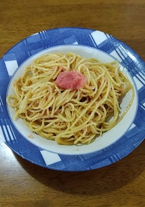 うま味たっぷり♪あごだし明太子パスタ-レシピのメイン写真