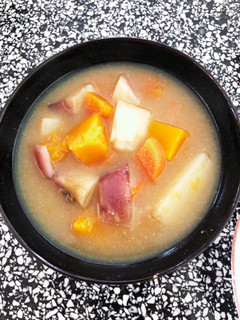 西洋カボチャ 味噌汁-レシピのメイン写真