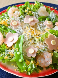 プチプチのお花畑サラダ-レシピのメイン写真
