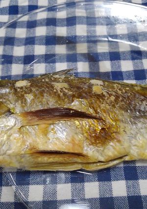 レクチンフリーイシモチの塩焼き-レシピのメイン写真