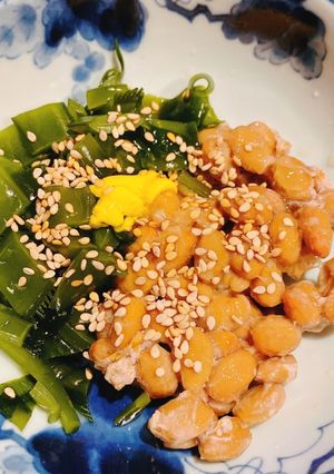 【超簡単】納豆茎わかめ【ヘルシーレシピ】-レシピのメイン写真