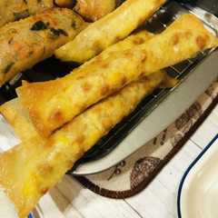 รูปของ スティック納豆チーズ巻き