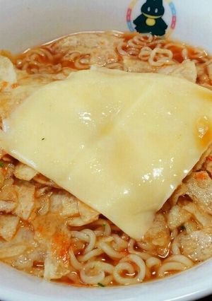 ピザポテト風ラーメン-レシピのメイン写真