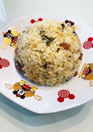 レンジで5分 簡単パラパラチャーハン-レシピのメイン写真