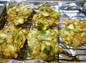 ★野菜の皮の簡単サクサクかき揚げ★-レシピのメイン写真
