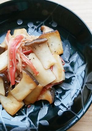 エリンギとかにかまのバターソテー☆-レシピのメイン写真