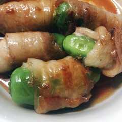 A picture of 甘辛タレ☆ししとうの豚肉巻き.