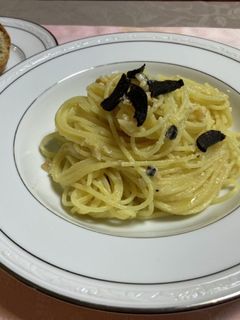 トリュフのクリームパスタ-レシピのメイン写真