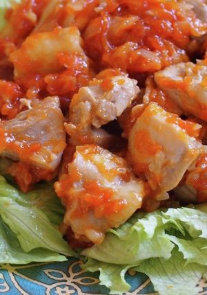 チリソースもエビもなし 鶏チリ-レシピのメイン写真