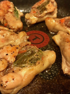 鳥手羽元の蒸し焼き☆セロリ詰め☆-レシピのメイン写真