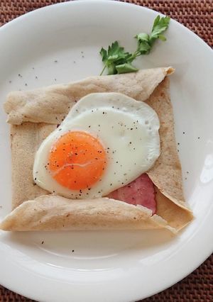 ホットプレートで簡単ガレット-レシピのメイン写真