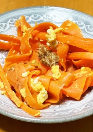 にんじん消費!お手軽にんじんしりしり-レシピのメイン写真