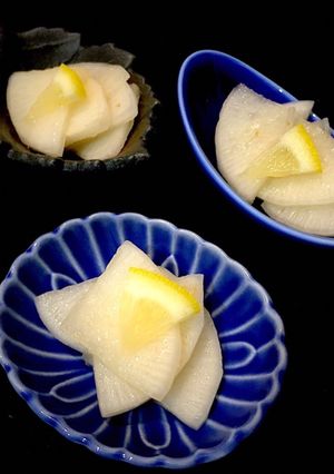 千代の一番リンゴ酢　大根レモン-レシピのメイン写真