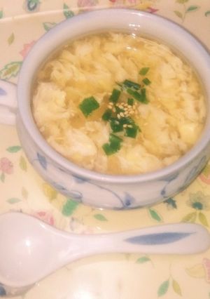 実家の卵汁！煮干し出汁の温かい優しい味-レシピのメイン写真
