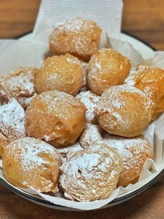 【超簡単】もちもち豆腐きな粉ドーナツ-レシピのメイン写真