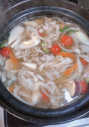 急遽のズボラ飯(笑)野菜あんかけうどん-レシピのメイン写真