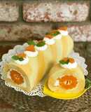 ふわふわ♪シフォンロールケーキ
