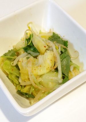 春キャベツと三つ葉の酢味噌和え-レシピのメイン写真