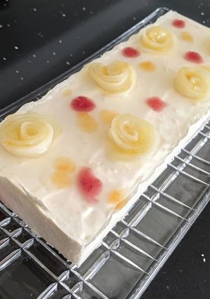 さっぱりヨーグルトムースケーキ-レシピのメイン写真