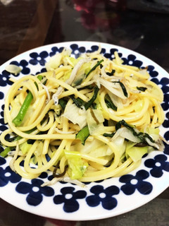 野菜たっぷりしらすパスタ-レシピのメイン写真