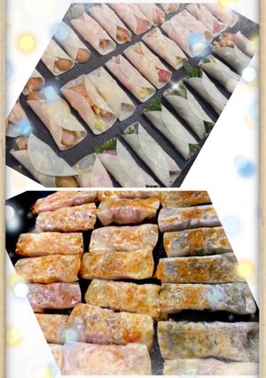 餃子の皮で豚シソチーズ巻き★簡単で超美味-レシピのメイン写真