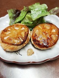 れんこんのおからつくねバーグ-レシピのメイン写真