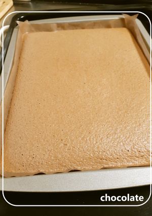 しっとり♡別立てココア風味スポンジシート-レシピのメイン写真