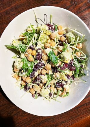 アボカド＆豆二種で水菜サラダ-レシピのメイン写真