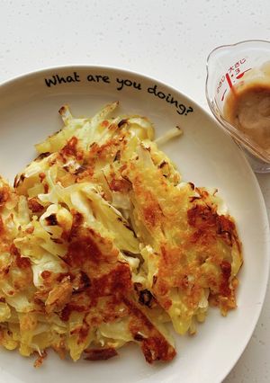 きたあかりとキャベツのチーズお好み焼き-レシピのメイン写真