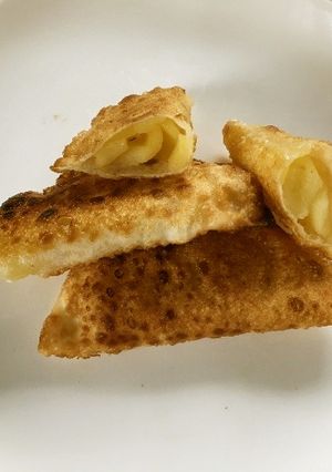 むらやま産りんごの餃子アップルパイ-レシピのメイン写真