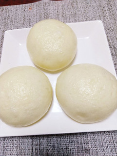あんまん(こしあん+黒練りゴマを使い)-レシピのメイン写真