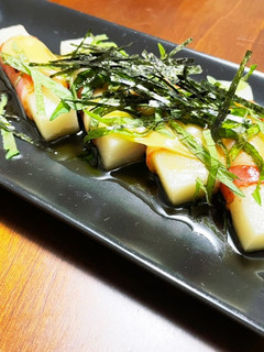 甘辛 もっちーずベーコン 大葉もね-レシピのメイン写真