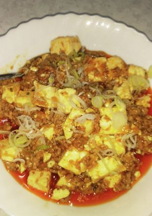 丸美屋の麻婆豆腐(ひき肉たっぷり)-レシピのメイン写真
