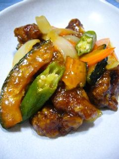 いろいろ野菜がおいしい♪ 酢豚-レシピのメイン写真