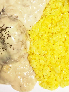 煮込みハンバーグ☆きのこクリームチーズ-レシピのメイン写真