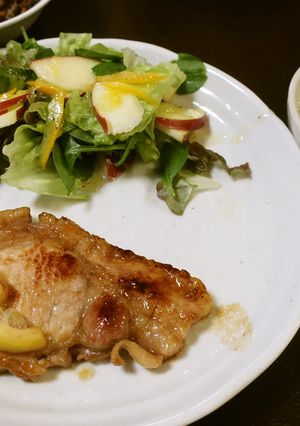 ポークソテー　ハチミツと塩レモンで-レシピのメイン写真