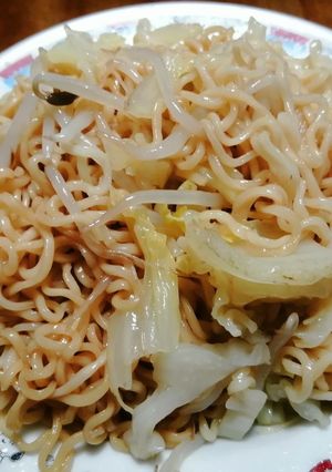 ボリューム満点野菜たっぷり油そば-レシピのメイン写真
