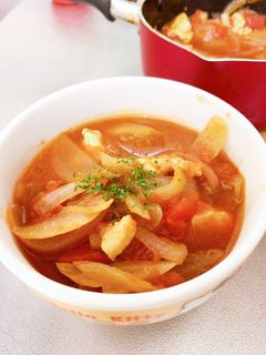 ✤鶏肉のトマトスープ✤-レシピのメイン写真