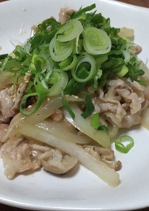 創味シャンタンで作る豚ネギ塩炒め-レシピのメイン写真