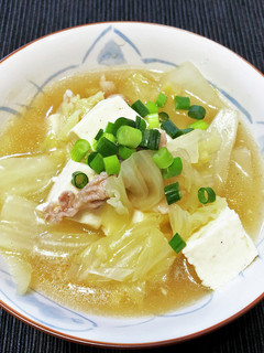 白菜と豆腐の生姜煮-レシピのメイン写真